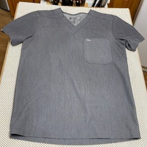 Figs Graphite Gray Top  - XS